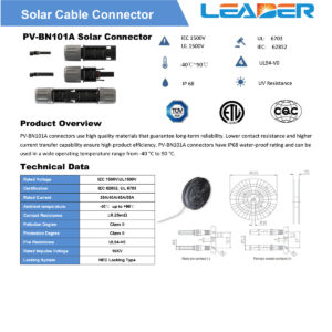 Solar Cable Connector