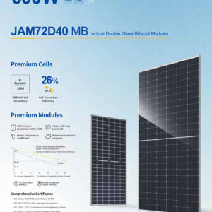 JA SOLAR 600W
