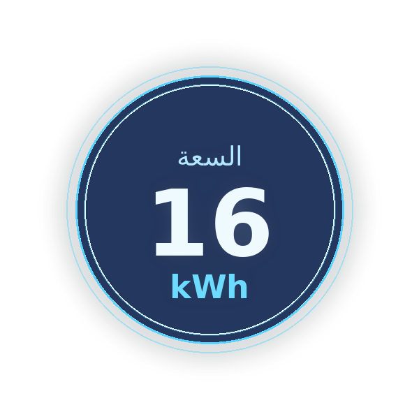سعة 16 كيلوواط ساعة
